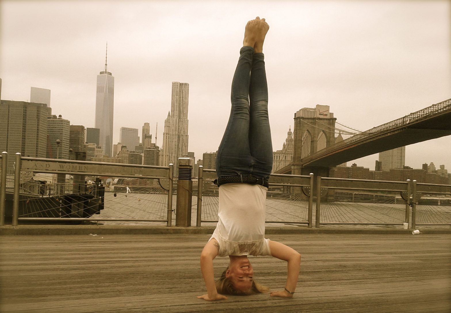 Diese Woche: Yoga im Park mit Anke