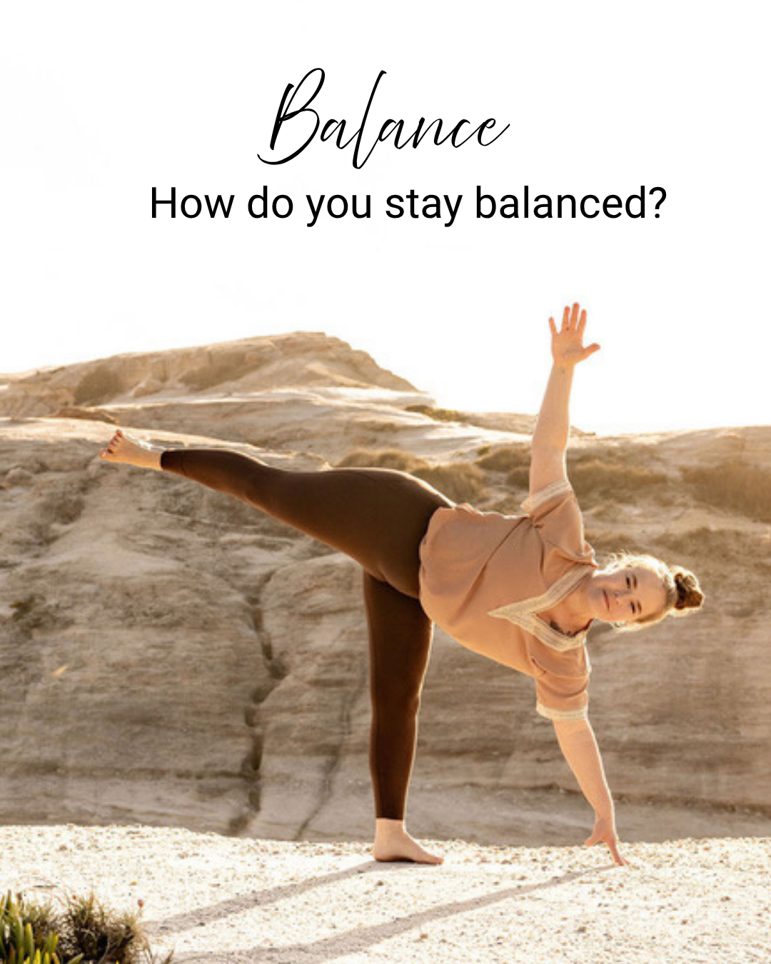 Balance –                            Is It the Key to Well-Being?