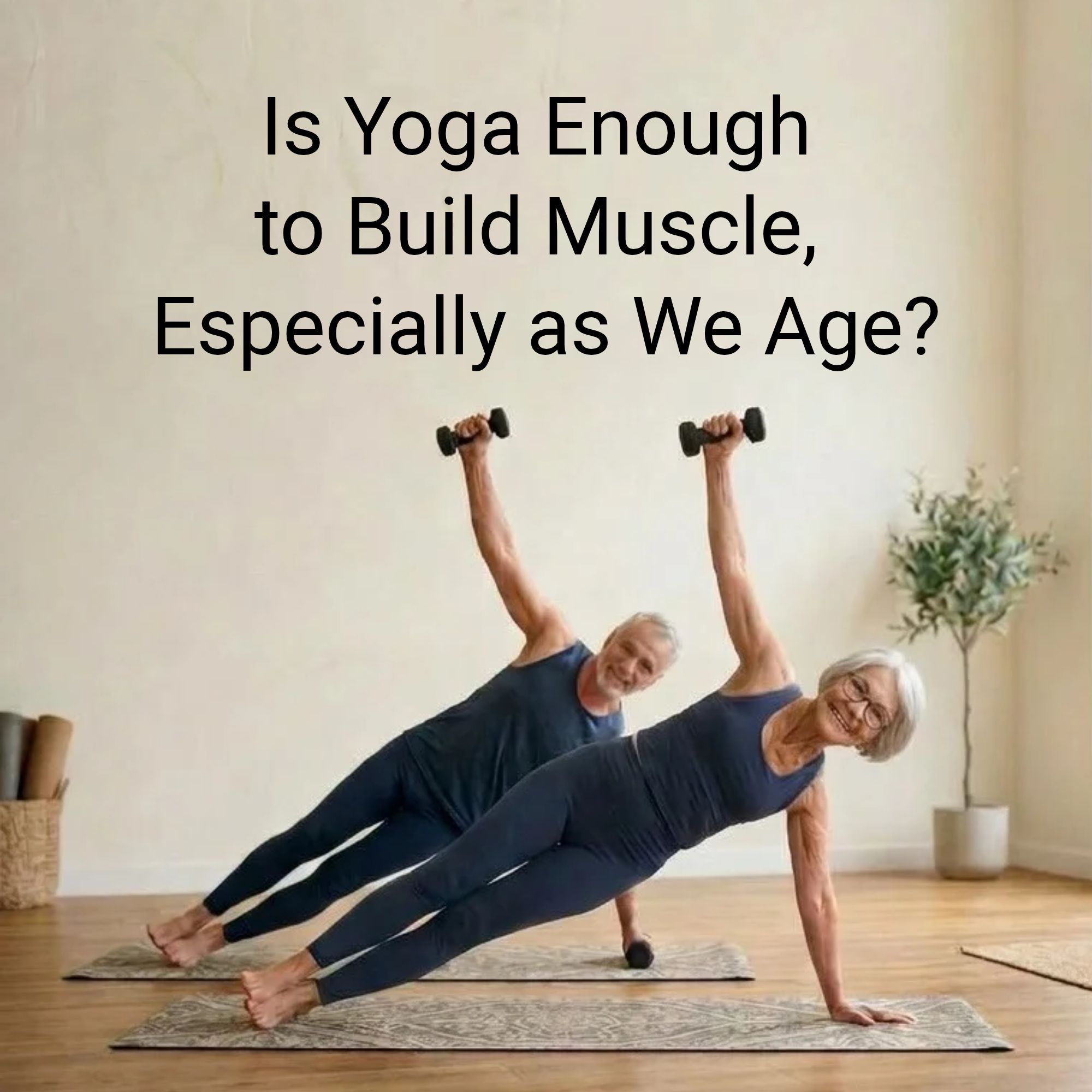 Is Yoga Enough to Build Muscle, Especially as We Age?